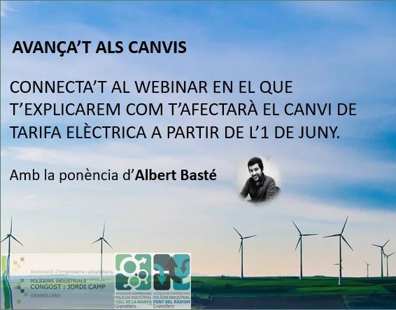 Webinar Nova Tarifa Electricitat 