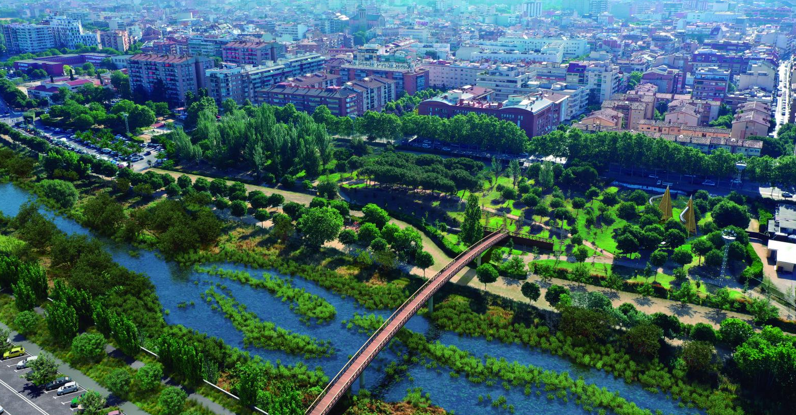 Dilluns comenaran les obres al passeig Fluvial i al parc del Congost